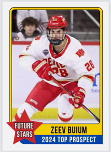 2024 Zeev Buium Future Stars Top Prospect Rookie Card NCAA University of Denver