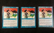 Back To Basics Urza’s Saga MTG Magic Blue Enchantment Rare Legacy x3 played