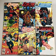 Lot of 6 Quasar (1989) #36-38 40-42 VF Very Fine