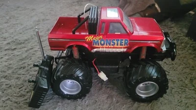 Vintage JRL MEGA Monster RC Ttruck Red 27 Mhz Works - Image 1 of 4
