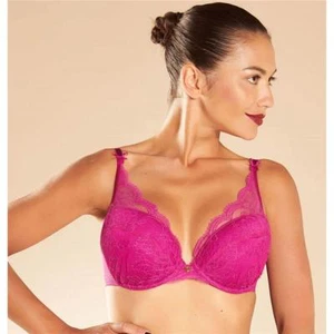 NEU CHANTELLE PRESAGE PUSH-UP SPITZE BÜGEL BH PINK #2762. 34C - Bild 1 von 3