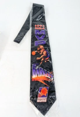 1993 Charles Barkley NBA MVP Silk Neck Tie Necktie Phoenix Suns Limited Edition - Image 1 of 2