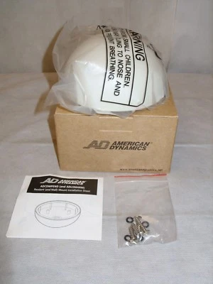 American Dynamics ADCDMPEND Surveillance Camera Pendant Mount WHITE 3/4 Discover - Image 1 of 4
