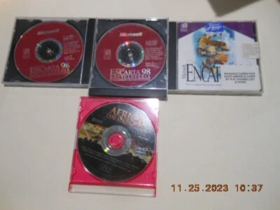 CD Microsoft Encarta Encyclopedia 98 95 Africa The Serengeti Foto 1 de 4