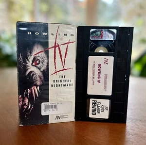Howling IV 4 - The Original Nightmare VHS 1988 Werewolf Horror - Bild 1 von 3