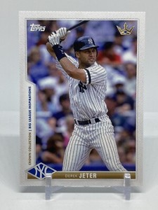 2022 Topps X Bobby Witt Jr Crown Collection #41 Derek Jeter New York Yankees