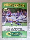 2001 PURFLEET v CROYDON, 8th Sept ( Ryman League Premier Division )