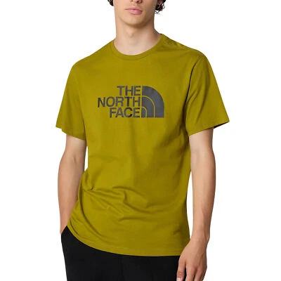 The North Face T-Shirt da Uomo Easy Giallo Taglia S Codice NF0A2TX3I0N - Immagine 1 di 3