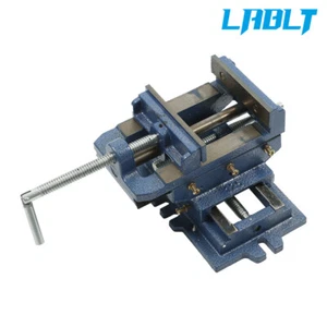 LABLT 5" Cross Slide Vise Drill Press Milling X-Y Heavy Duty Clamp Machine 2 Way - Picture 1 of 10