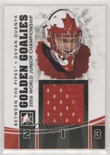 2010-11 ITG Between the Pipes Golden Goalies Black /80 Devan Dubnyk #GG-32