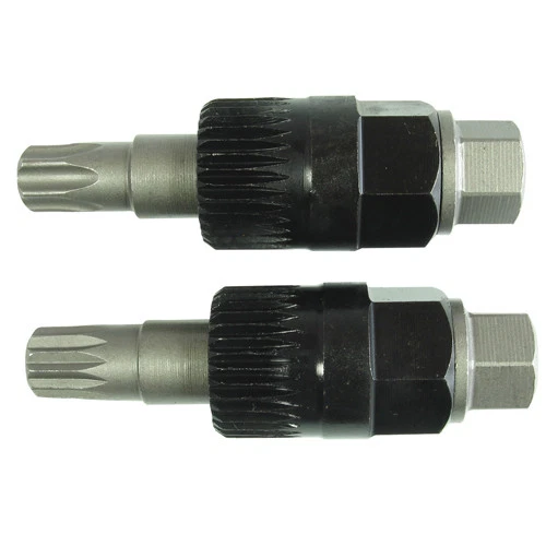 2x short alternators nut multi-tooth Torx T50 XZN M10 for freewheel pulley - Image 1 of 1