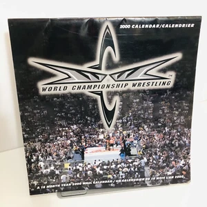 2000 WCW / NWO Wrestling Wall Calendar RARE Hulk Hogan Sting Goldberg Steiner - Picture 1 of 4