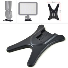 1×Shoe Flash Stand Flashgun Speedlite Base Holder Bracket For DSLR Camera Hot