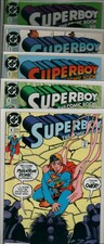 SUPERBOY # 2 3 5 6 9 (1990)   NM Unused Stock F4.103