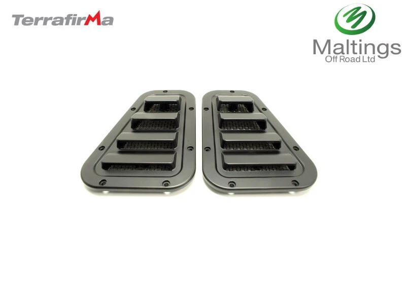 Sport Wing Top Vents Grills for Land Rover Defender TERRAFIRMA TF272