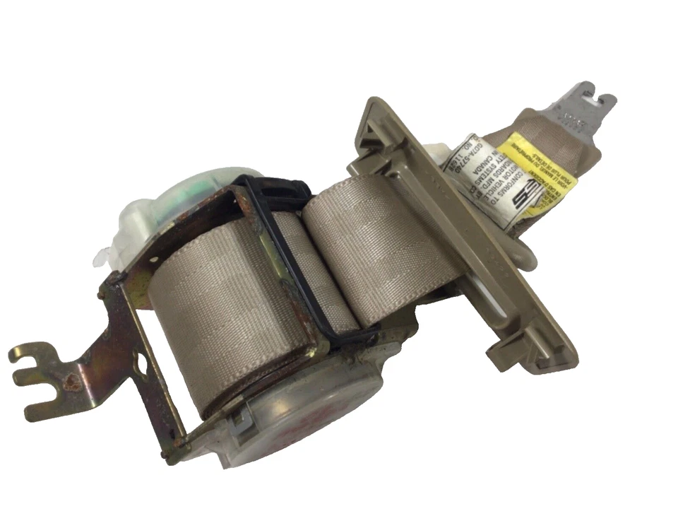 Cinturón de seguridad central trasero Mazda 626 2000-2002 retractor beige OEM Foto 1 de 4