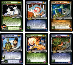 Dragon Ball Z CCG SCORE Cell Games Saga Limited CHOOSE YOUR CARD 1-123 Non-Foil - Picture 1 of 124