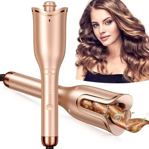 Professional Automatic Hair Curler, 1" Slot, 4 Temps, 3 Timers, Dual Voltage - Picture 1 of 9