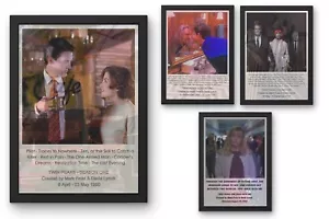 Twin Peaks Season 1-3 + Fire Walk With Me Posters A1-5 Frame Opt David Lynch - Foto 1 di 15