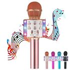 ANBOVES Karaoke Microphone for Kids Adults, Portable Handheld Bluetooth Wireless