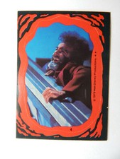 1979 Topps The Black Hole Walt Disney Vintage Stickers #4 Death of a Mad Genius