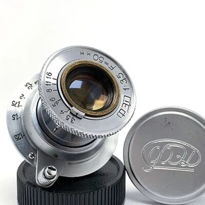 ✅ Vintage Soviet FED 50mm f/3.5 Lens – Leica Thread Mount (M39) Made in USSR 29 - Picture 1 of 14