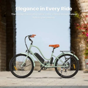 Touroll B2 26-Zoll E-Bike Elektrofahrrad 250W-Motor, Stadt-Elektrofahrrad IPX4 - Bild 1 von 20