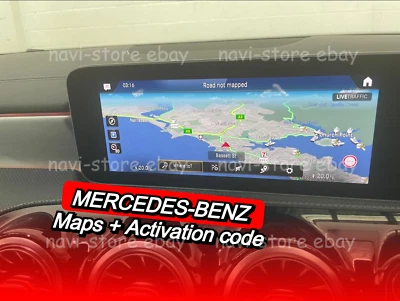 Mercedes Benz Australia NZ Comand NTG 6 map update + activation code V12 2025 - Image 1 of 4