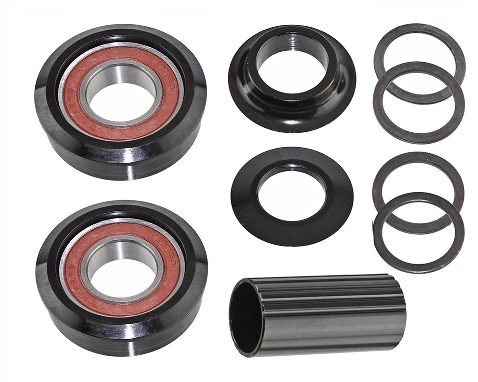 ALTALINE BMX ALLOY BOTTOM BRACKET SEALED BEARING SET AMERICAN 22A 22MM KIT BLACK - Image 1 of 1