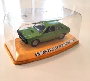 PILEN 1/43 SPAIN M-523 SEAT 1200 sport verte 2 portes. TBE + Boite . - Imagen 1 de 11