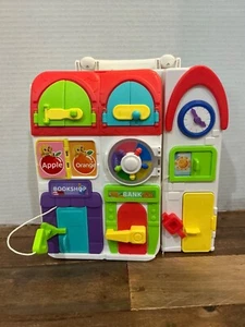Montessori BUSY BOARD 1-4 Year Musical Toy Bilingual Learning Educational System - Picture 1 of 11