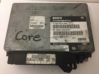 1994-1998 Porsche 911 / 993 Tiptronic Control Unit 0260002288 993.618.115.00 G7 - Image 1 of 4