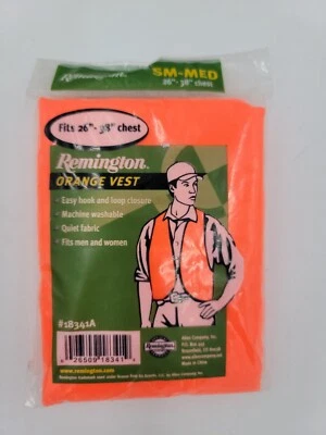Remington - Orange Hunting Vest - Sm-Med - 26"-38" Chest Size S / M NEW - Image 1 of 2