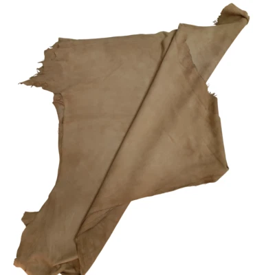 BEST Quality Suede Hides Lambskin Soft Leather Hide skin skins VEG 5sqft - Image 1 of 4