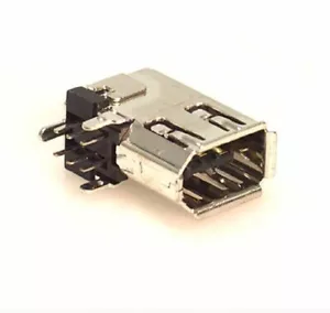 RECEPTACLE SOCKET FIREWIRE IEEE 1394 MOLEX 0534600611 1.5A 40V FOR DVD CAMERA - Bild 1 von 2