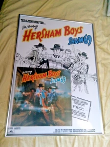 SHAM 69 Hersham Boys German 1979 Lp orig Schallplatte Punk RIESIG gerahmt - Bild 1 von 1