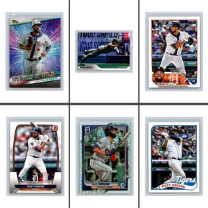 Riley Greene Lot 6 Baseball Karten Detroit Tigers Sammlung MLB (C) - Bild 1 von 13