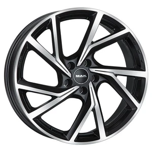 LLANTAS MAK KASSEL PARA VOLKSWAGEN GOLF V 8X18 5X112 BLACK MIRROR 9GI - Imagen 1 de 4