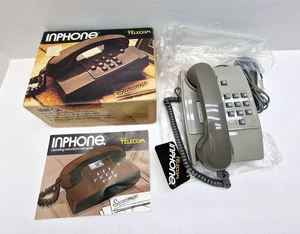 Teléfono con cable British Telecom BT Statesman 9003R pulsador gris años 80 en caja - Imagen 1 de 17