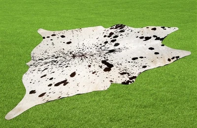 100% Original Kuhfell Teppich Arem-Carpet Haut Leder 17.35 Sq.feet (124cmx130cm) - Bild 1 von 3