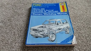 Haynes Ford Ranger, Bronco II 1983-1993 2WD, 4WD Automotive Repair Manual 1026 - Picture 1 of 11
