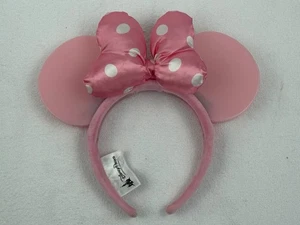 Minnie Mouse Light Up Ears Disney Parks Pink Polka Dot Syncs Shows Youth (54 cm) - Picture 1 of 2