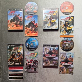 ATV Offroad Fury 1 2 3 & MX vs Lot - PS2 (PlayStation 2) Tested and Complete 