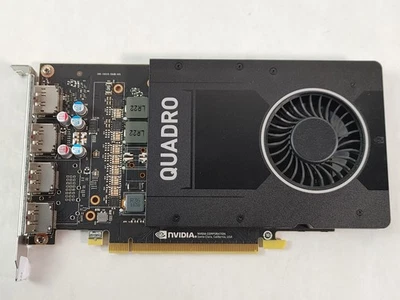 Lot of 5 NVIDIA Quadro P2000 5 GB GDDR5 PCI Express 3.0 x16 Desktop Video Card - Image 1 of 4