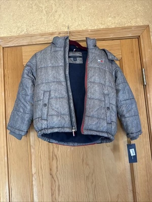 Tommy Hilfiger Puffer Jacket Youth Boys Size 5/6 NEW WITH TAGS (Orig Price $100) - Image 1 of 4
