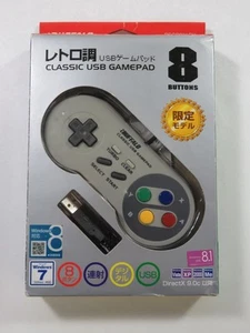 CONTROLLER BUFFALO USB GAMEPAD (SNES STYLE) (GOOD CONDITION) - Picture 1 of 7