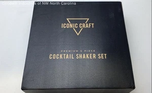 Iconic Craft Cocktail Shaker Set in Box - Bild 1 von 3