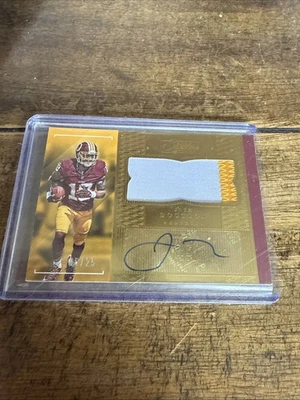 Josh Doctson Donruss Signature Series Gold 2016 ¡RPA/25! Foto 1 de 2