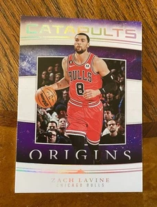 2023-24 Panini Origins #24 Zach LaVine Catapultas Toros Sacramento Kings - Imagen 1 de 2