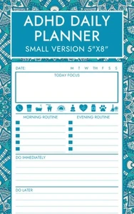 ADHD Daily Planner Small: Time Management and Productivity Notebook for ADHD to - Picture 1 of 1